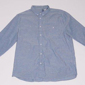H&M Speckled Button Up